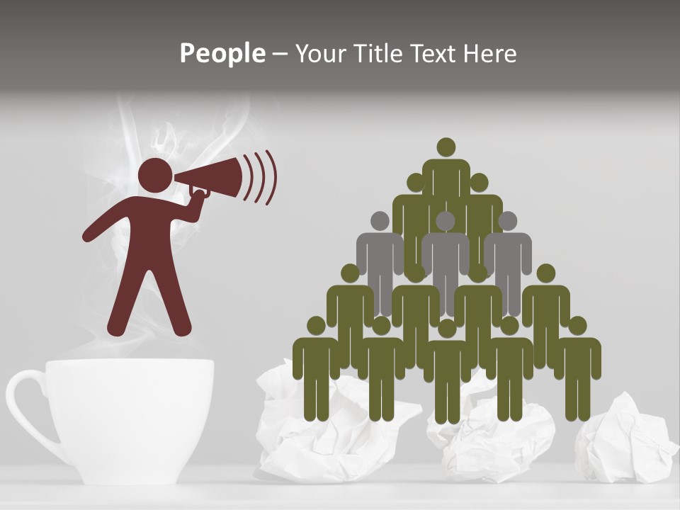 Steam Empty Idea PowerPoint Template