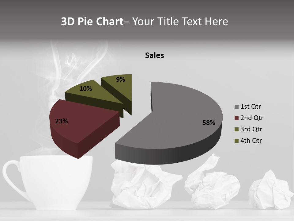 Steam Empty Idea PowerPoint Template