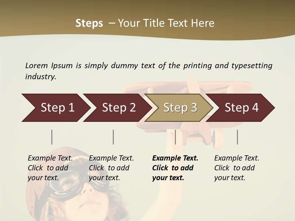 Concept Fun Baby PowerPoint Template