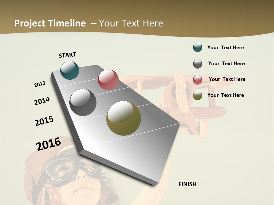Concept Fun Baby PowerPoint Template