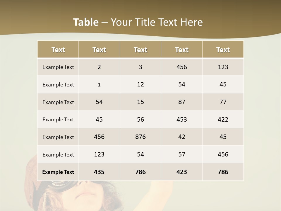 Concept Fun Baby PowerPoint Template