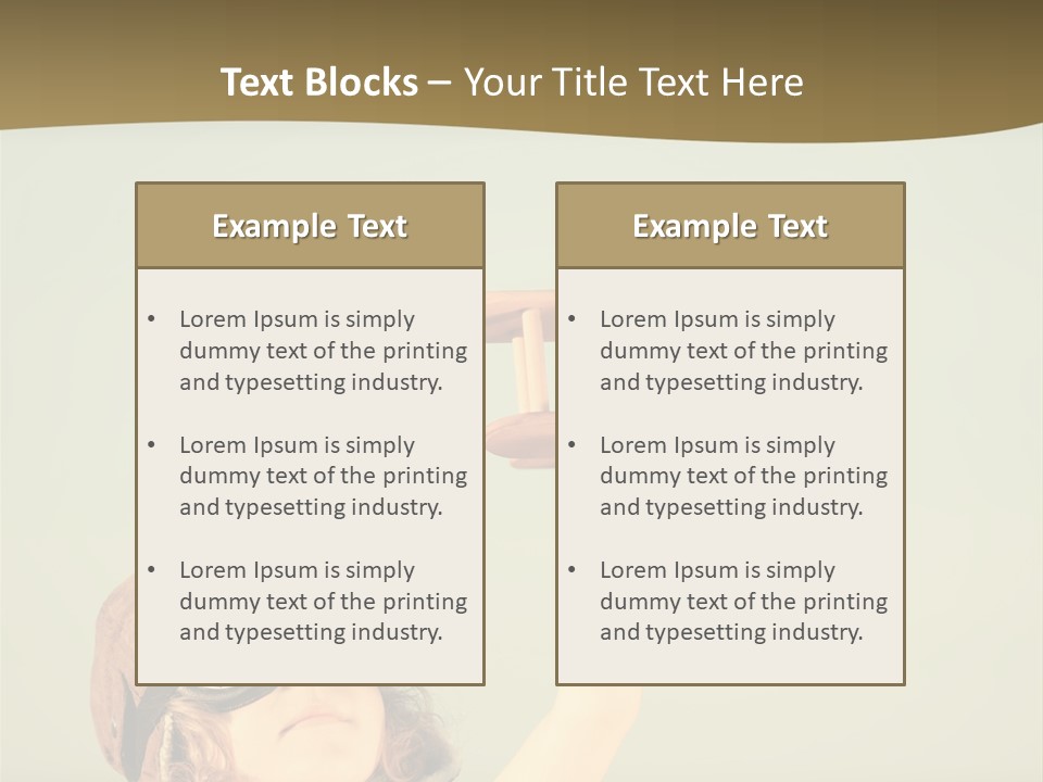 Concept Fun Baby PowerPoint Template
