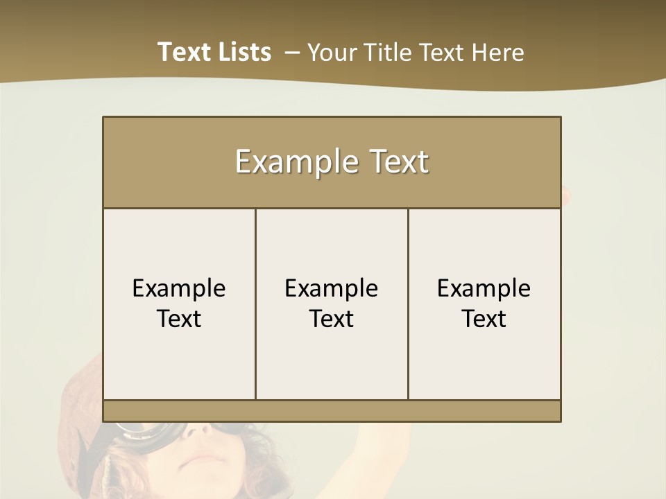 Concept Fun Baby PowerPoint Template