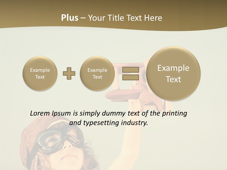 Concept Fun Baby PowerPoint Template