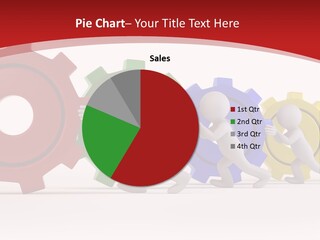 Roll Gear Machine PowerPoint Template