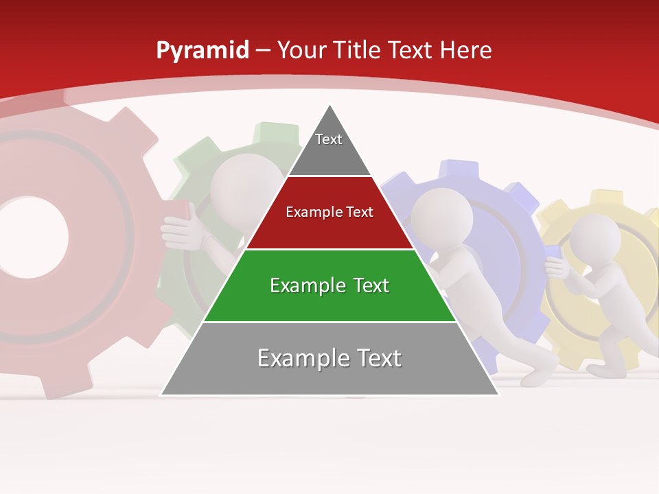 Roll Gear Machine PowerPoint Template