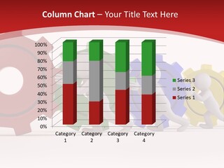 Roll Gear Machine PowerPoint Template