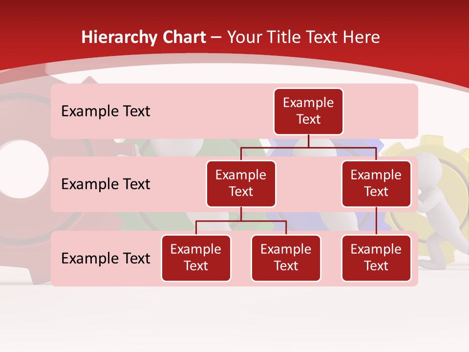 Roll Gear Machine PowerPoint Template