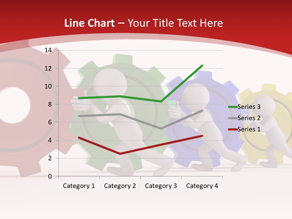 Roll Gear Machine PowerPoint Template