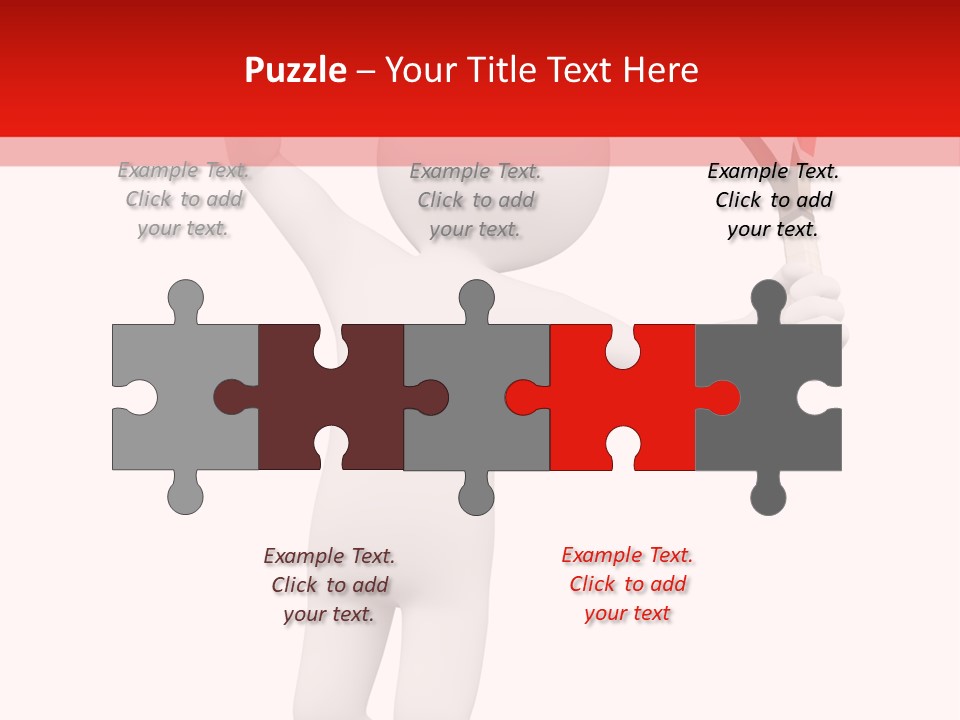 Racket Play White People PowerPoint Template