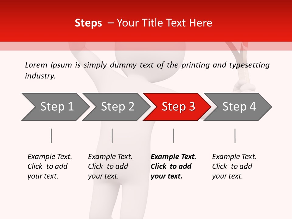 Racket Play White People PowerPoint Template