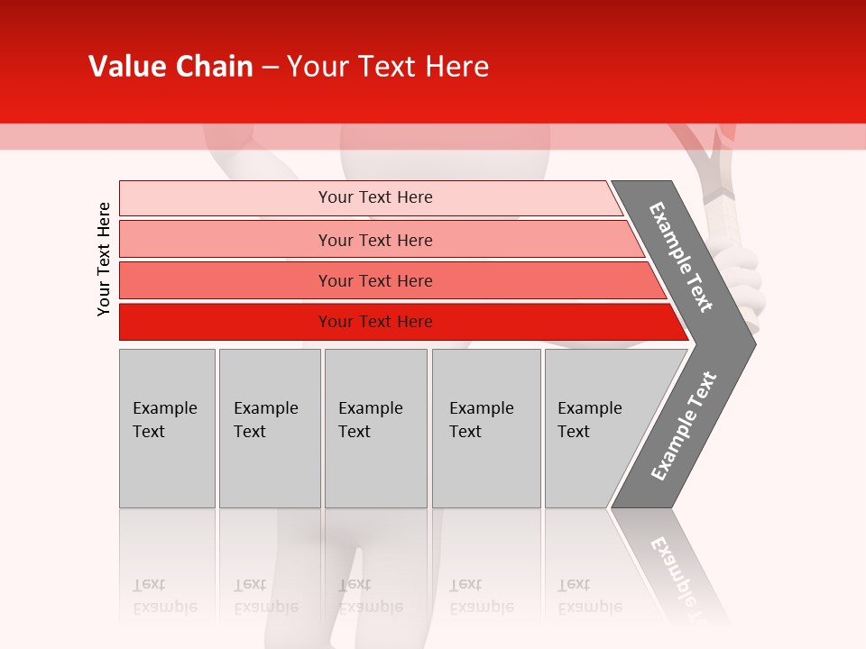 Racket Play White People PowerPoint Template