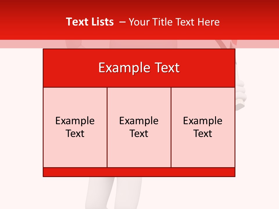 Racket Play White People PowerPoint Template