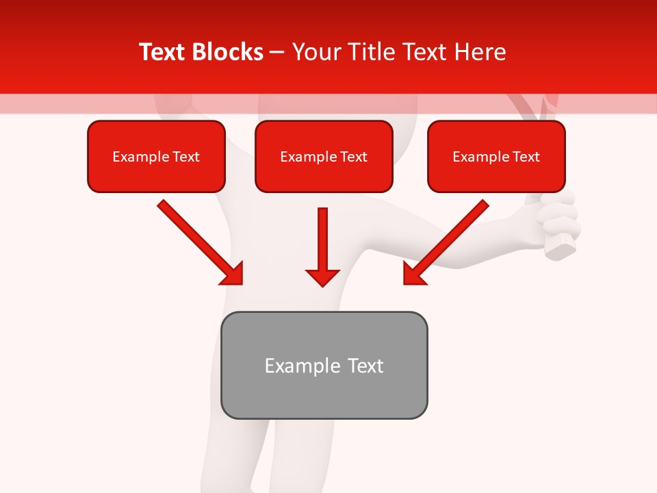 Racket Play White People PowerPoint Template