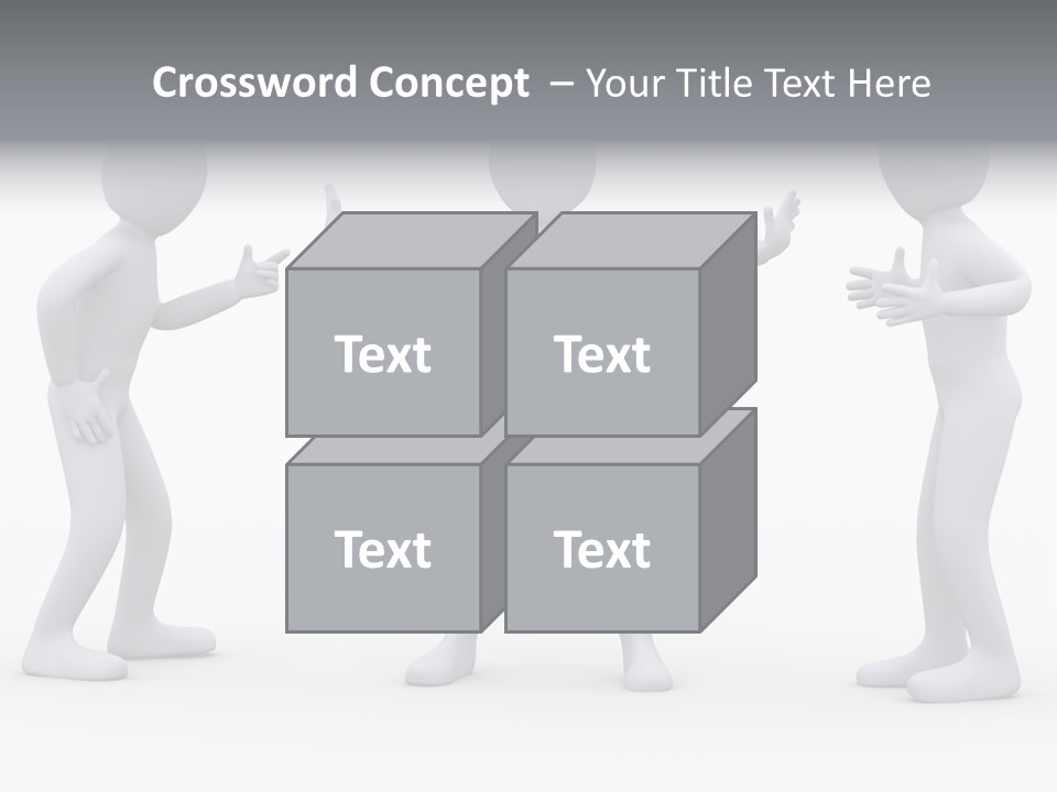 Problem Illustration Couple PowerPoint Template