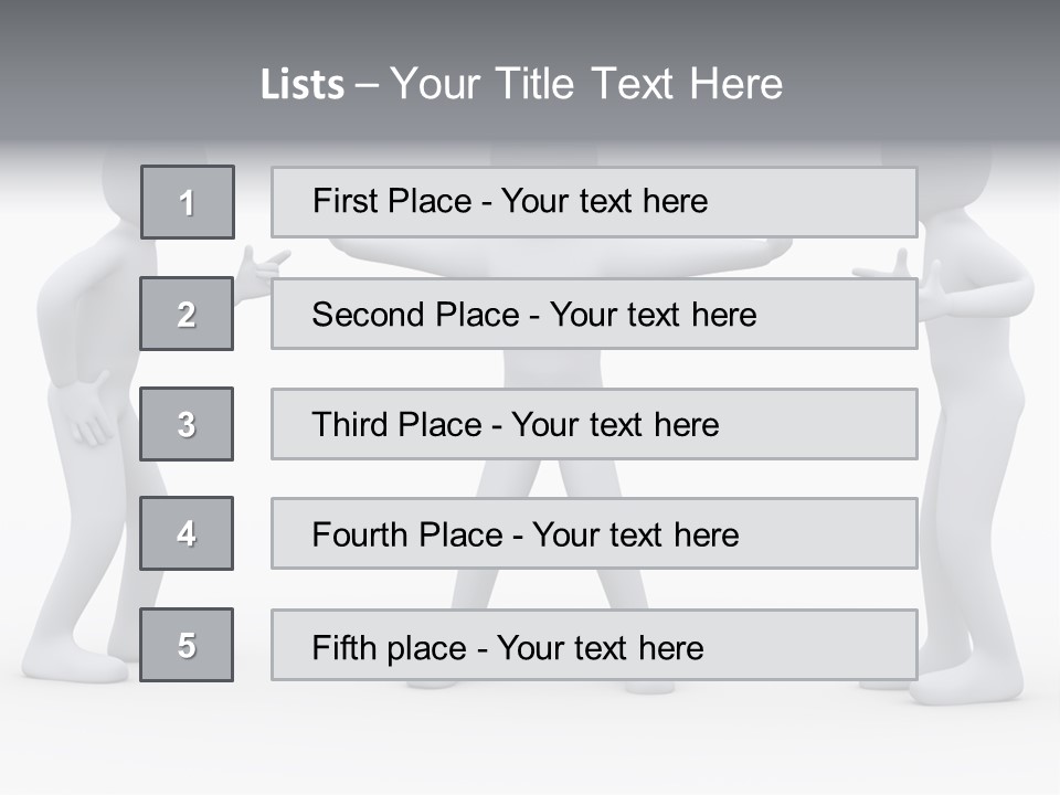 Problem Illustration Couple PowerPoint Template