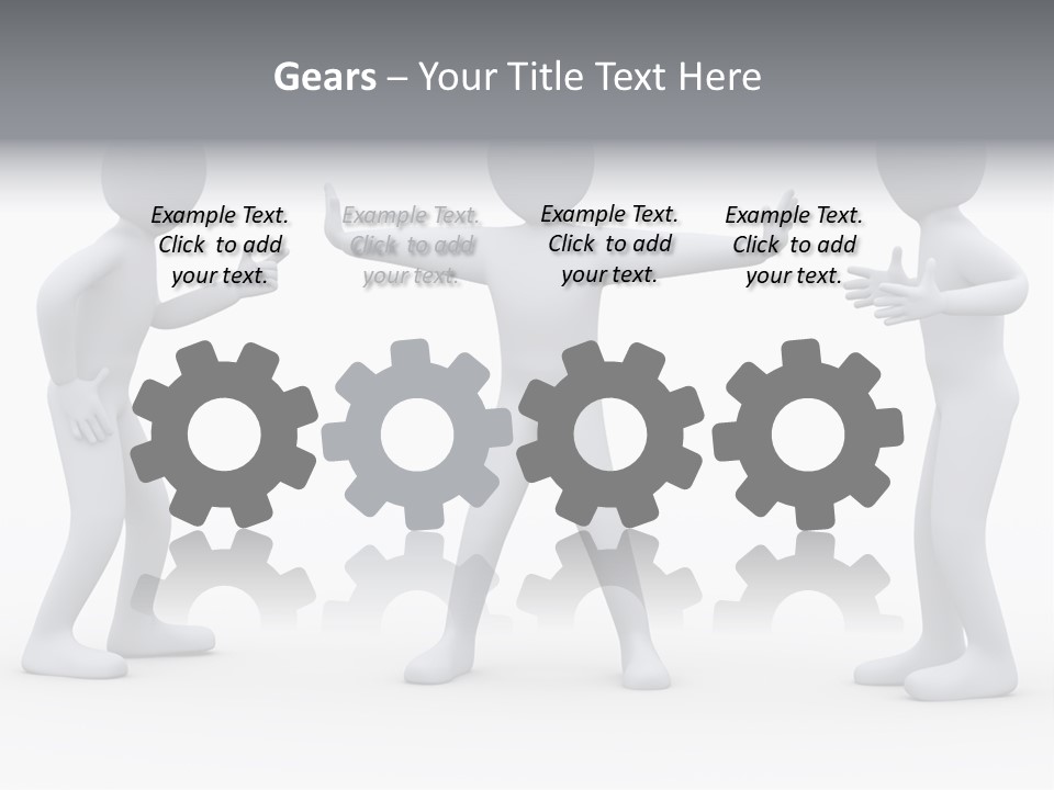 Problem Illustration Couple PowerPoint Template