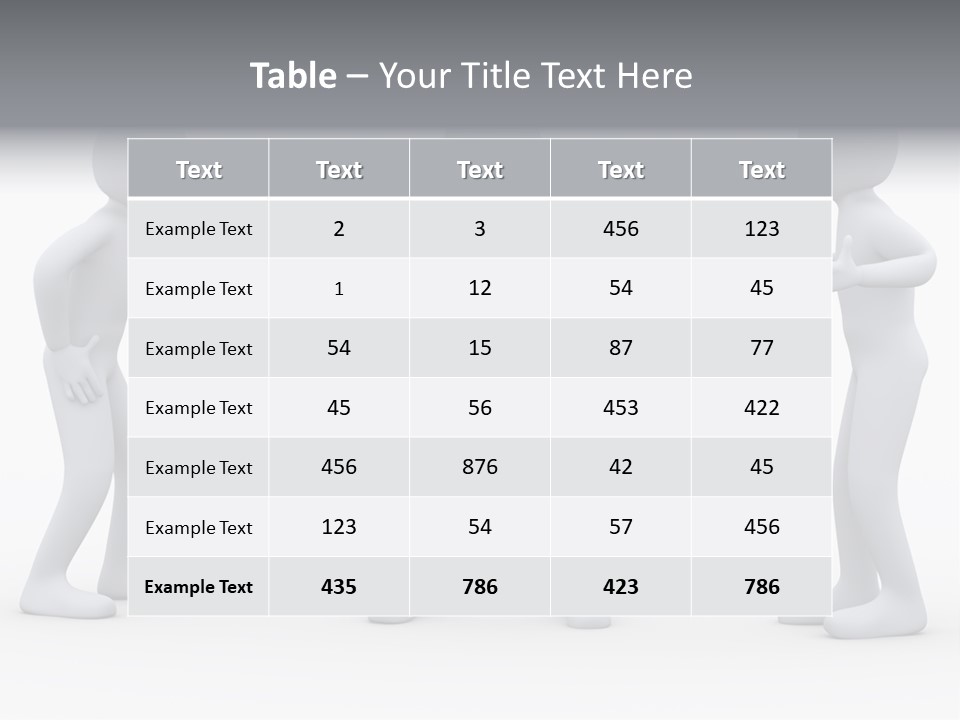Problem Illustration Couple PowerPoint Template
