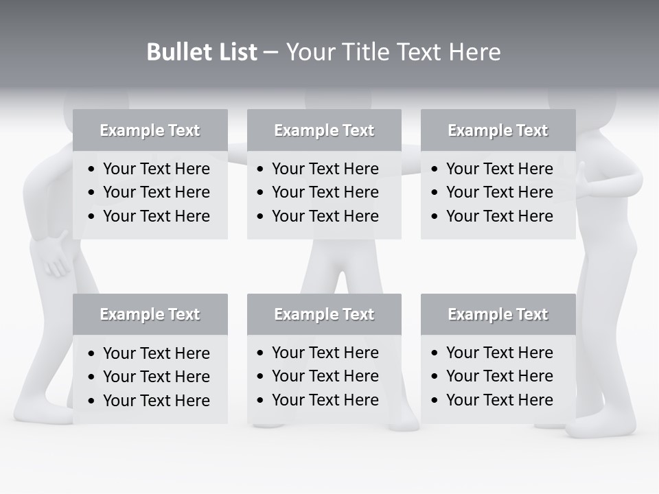 Problem Illustration Couple PowerPoint Template