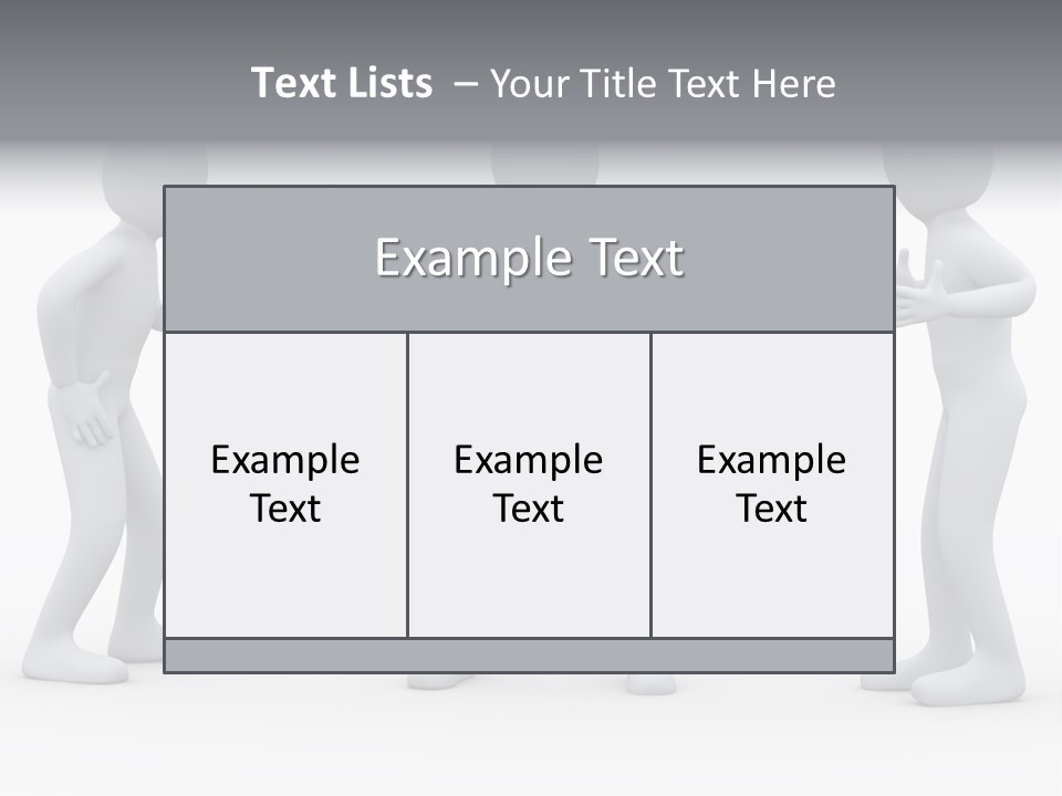 Problem Illustration Couple PowerPoint Template