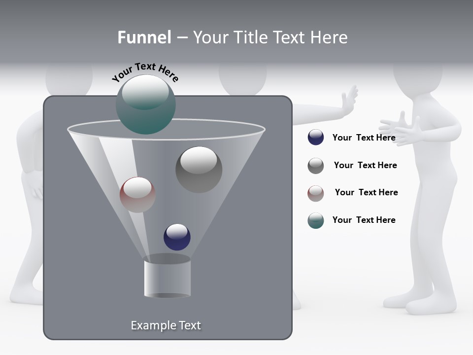 Problem Illustration Couple PowerPoint Template