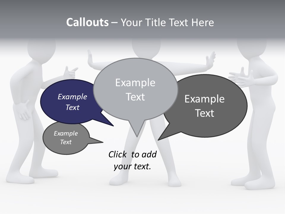 Problem Illustration Couple PowerPoint Template