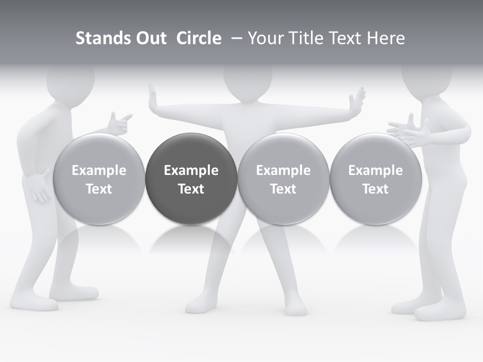 Problem Illustration Couple PowerPoint Template