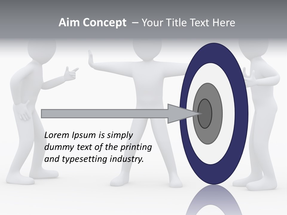 Problem Illustration Couple PowerPoint Template