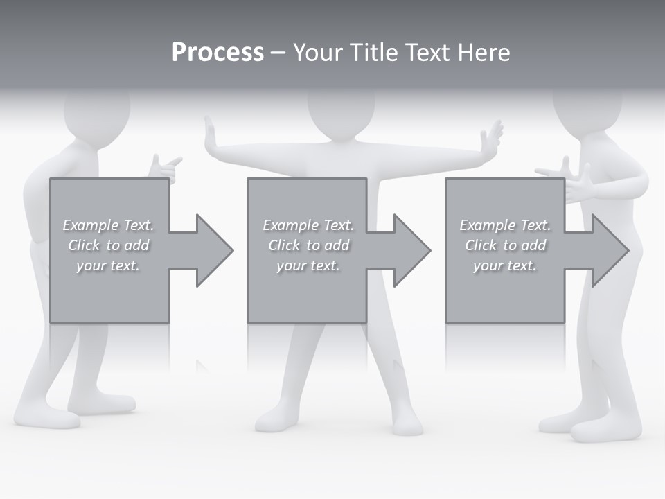 Problem Illustration Couple PowerPoint Template