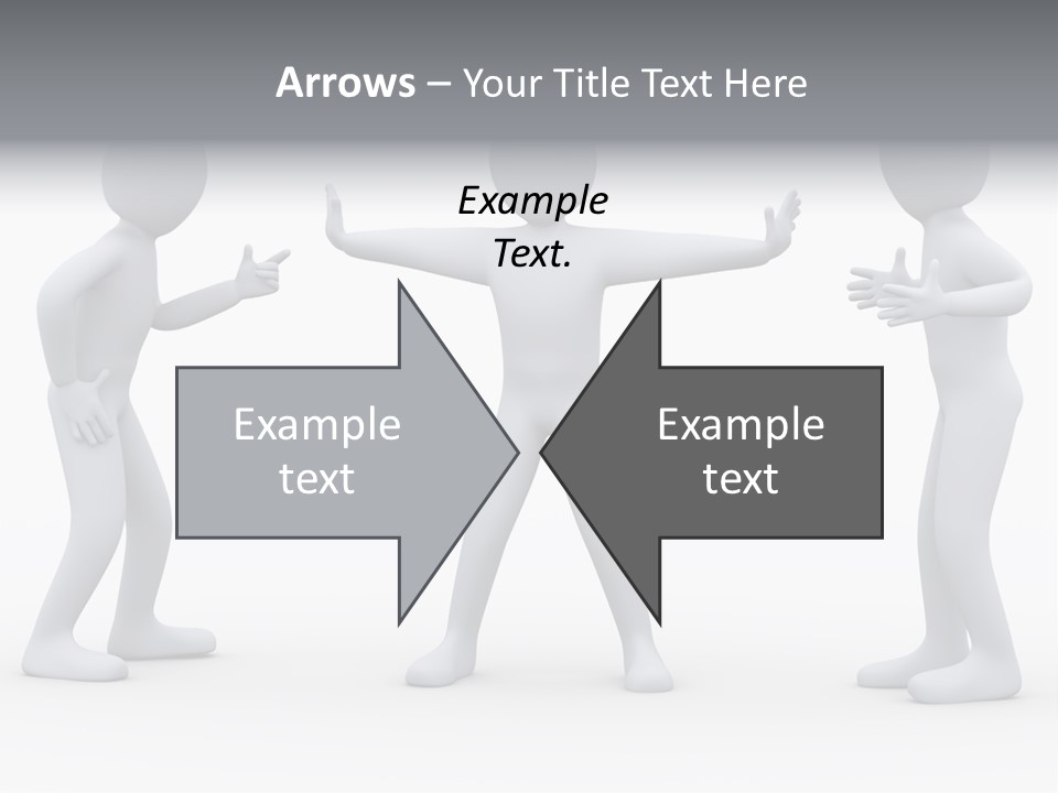 Problem Illustration Couple PowerPoint Template