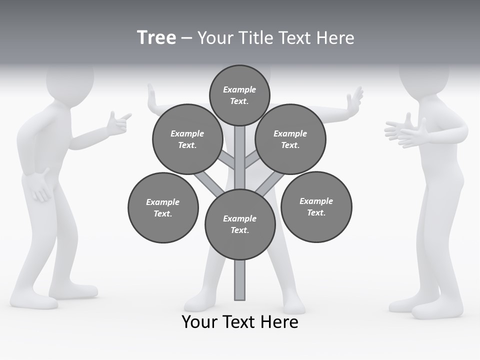 Problem Illustration Couple PowerPoint Template