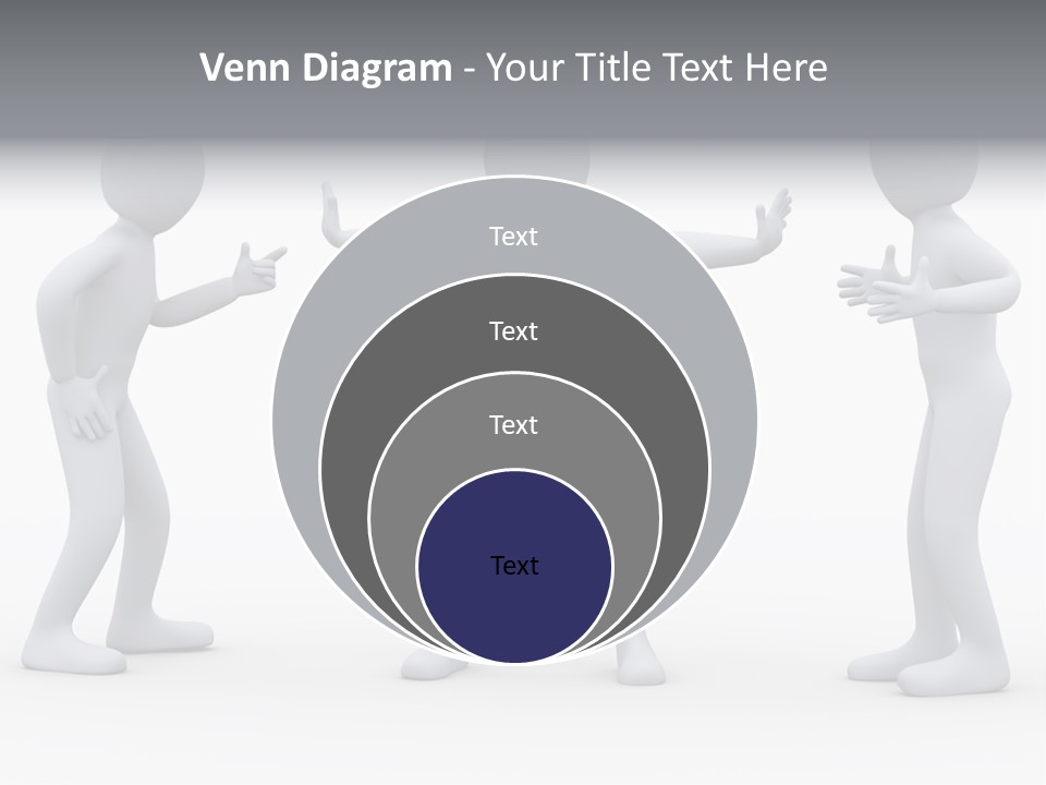 Problem Illustration Couple PowerPoint Template