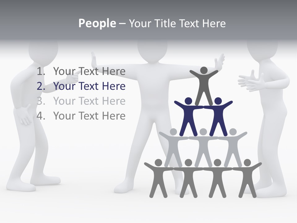 Problem Illustration Couple PowerPoint Template