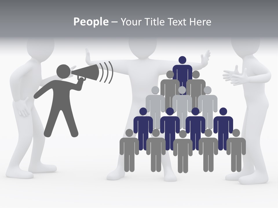 Problem Illustration Couple PowerPoint Template