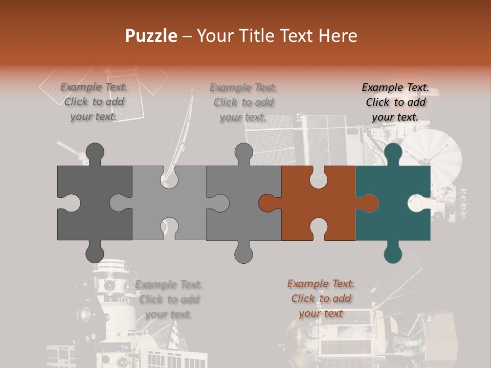 Solar Cell Black Engineering PowerPoint Template