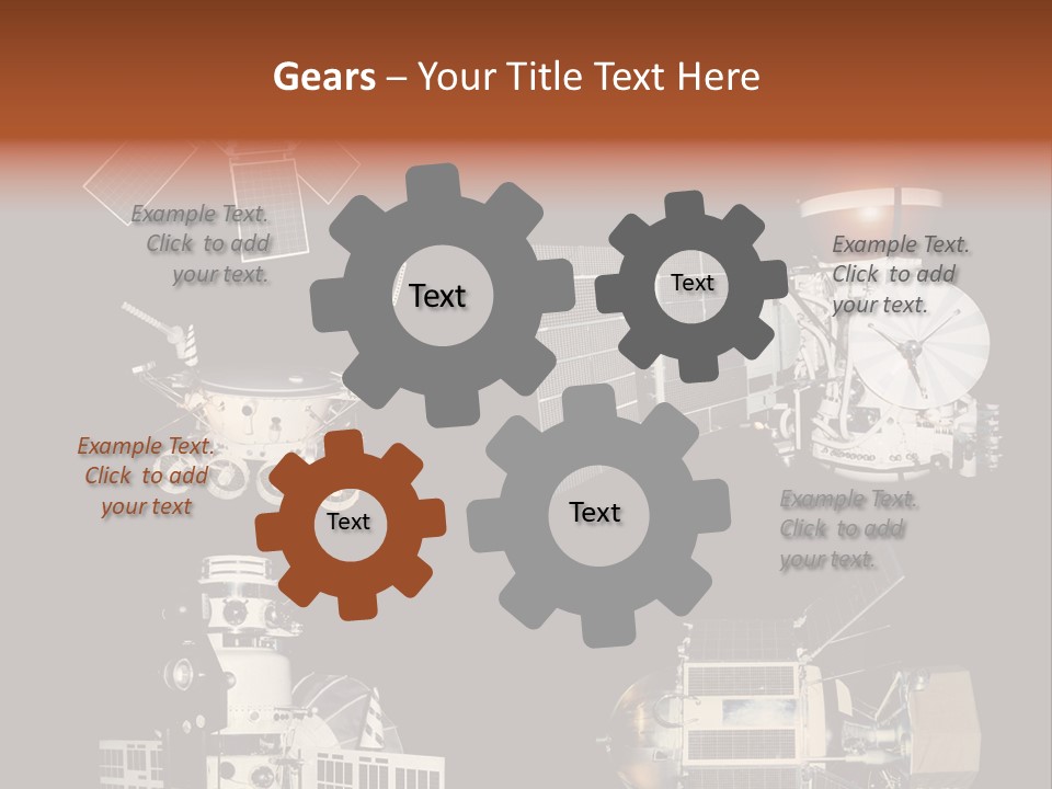 Solar Cell Black Engineering PowerPoint Template