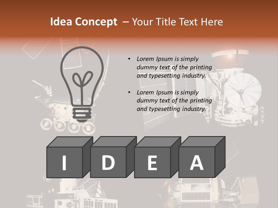 Solar Cell Black Engineering PowerPoint Template