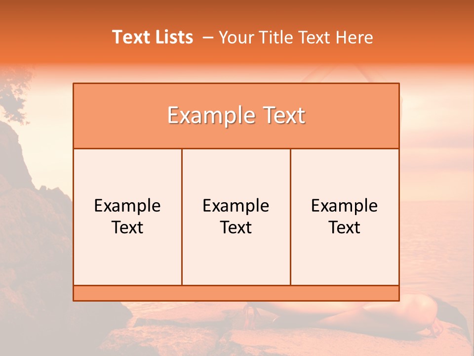 Exercise Outdoors Sport PowerPoint Template