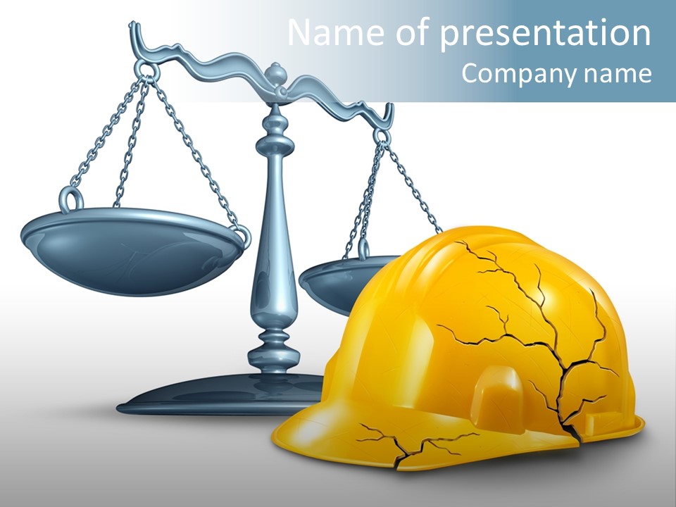 Risk Compensation Union PowerPoint Template