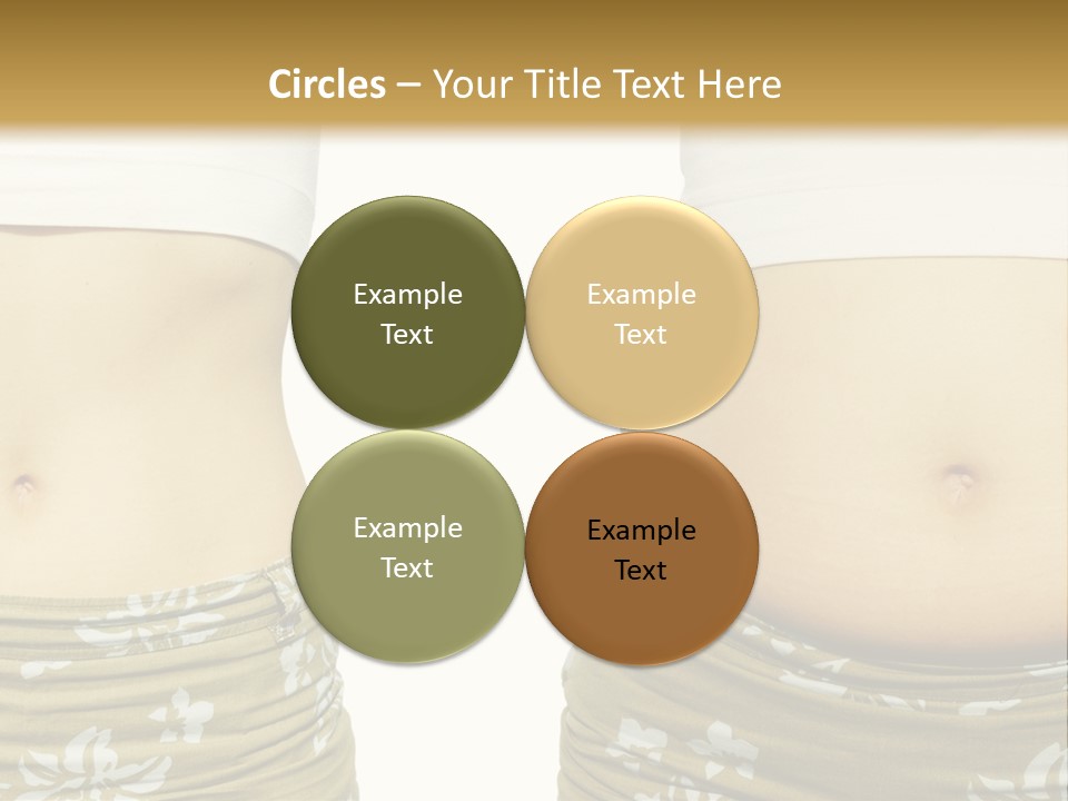 Stomach Thick Losing PowerPoint Template