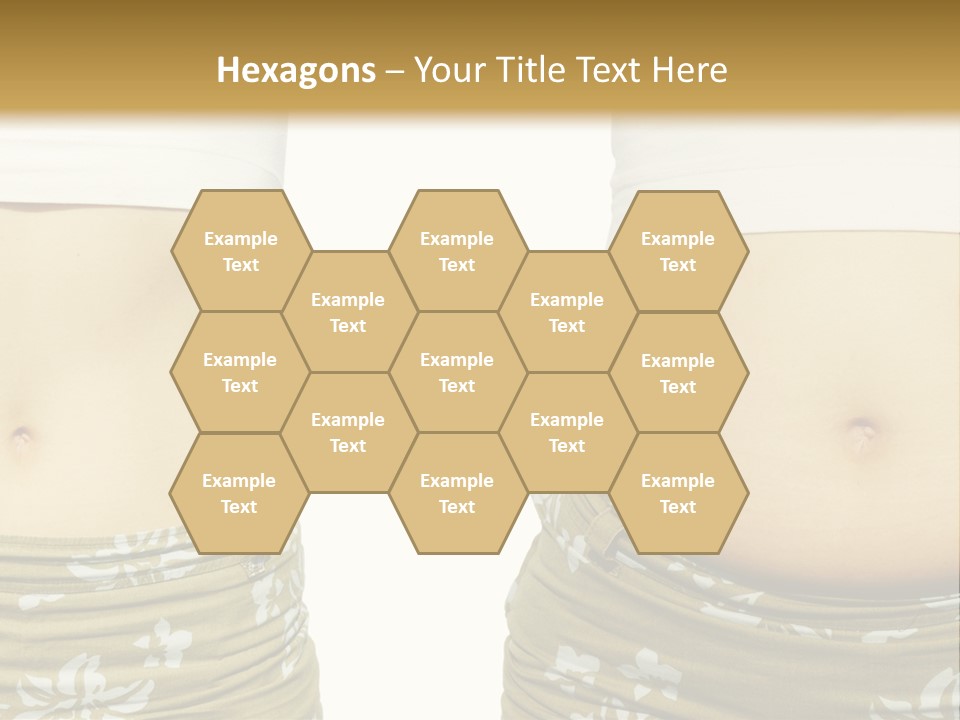 Stomach Thick Losing PowerPoint Template