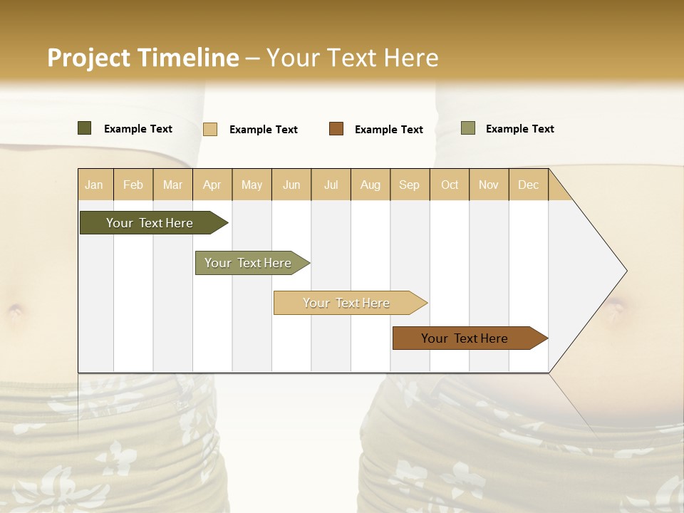 Stomach Thick Losing PowerPoint Template