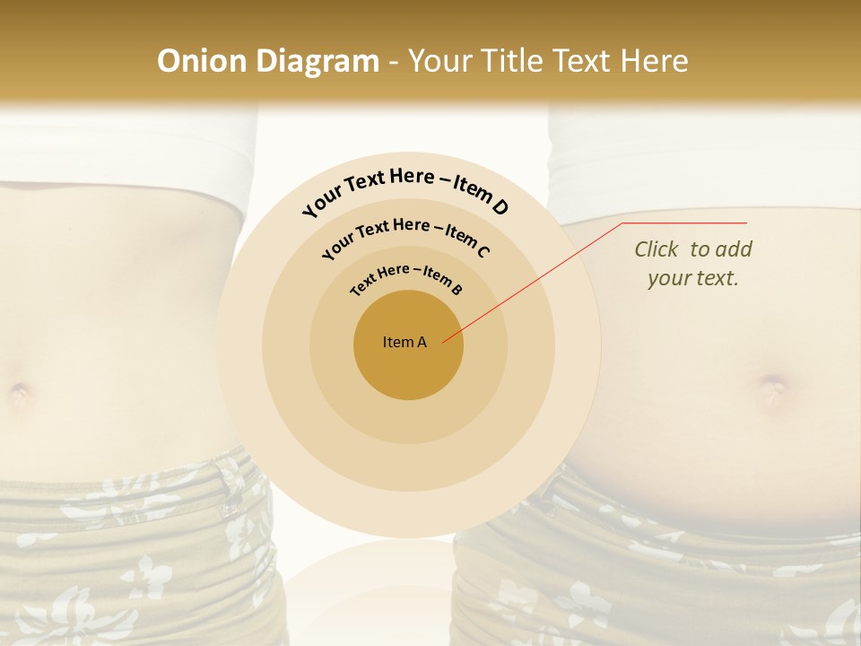 Stomach Thick Losing PowerPoint Template