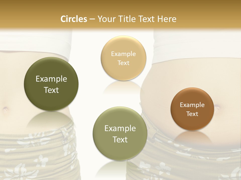 Stomach Thick Losing PowerPoint Template