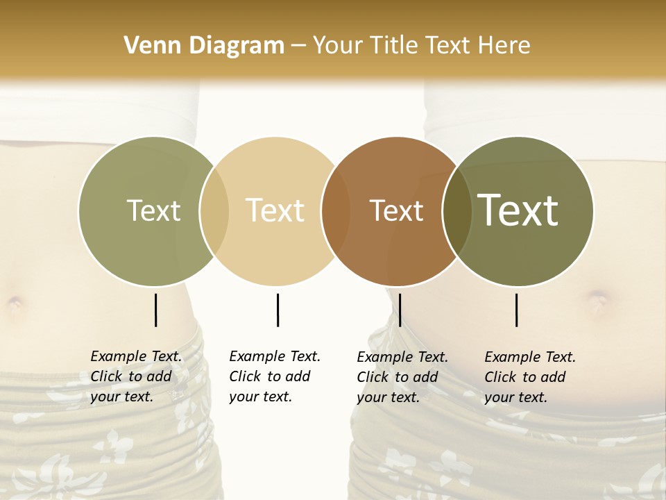 Stomach Thick Losing PowerPoint Template