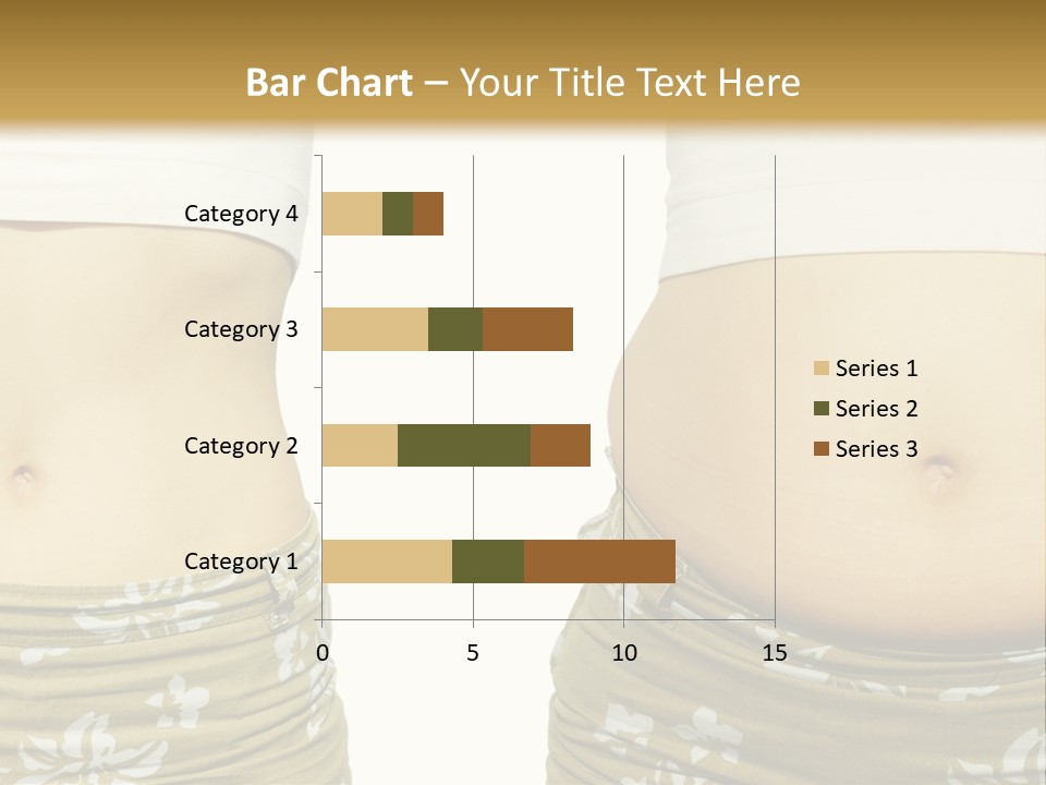 Stomach Thick Losing PowerPoint Template