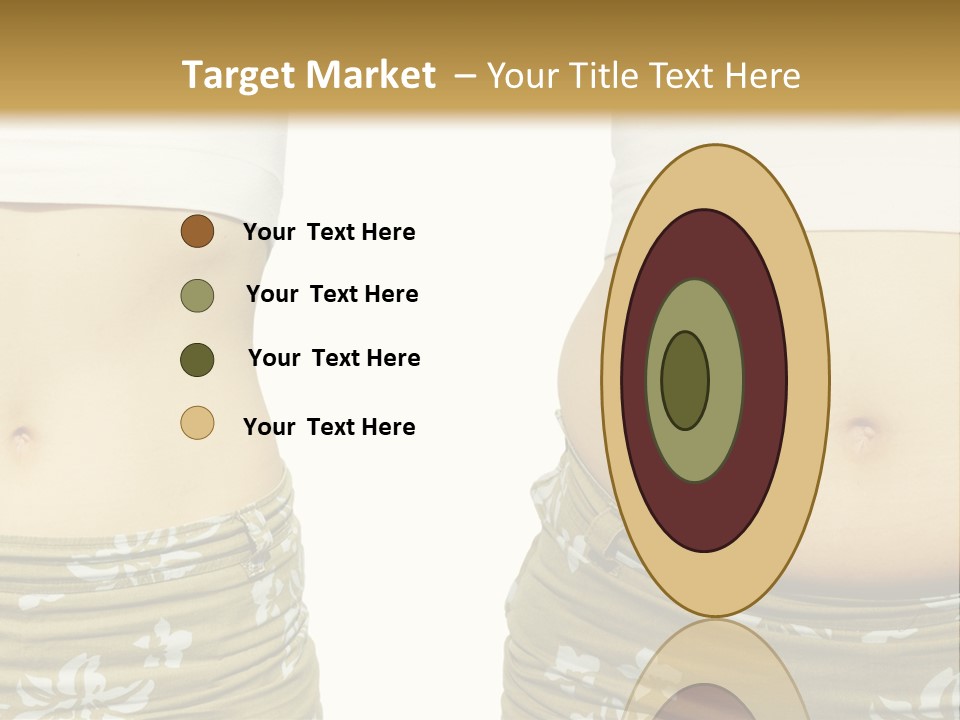 Stomach Thick Losing PowerPoint Template