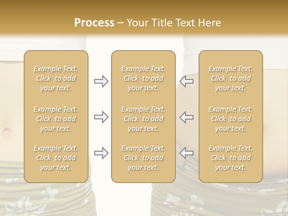 Stomach Thick Losing PowerPoint Template