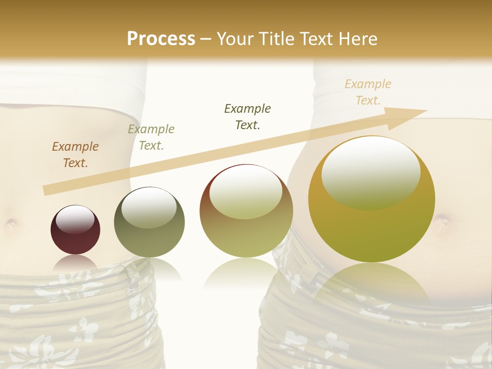 Stomach Thick Losing PowerPoint Template