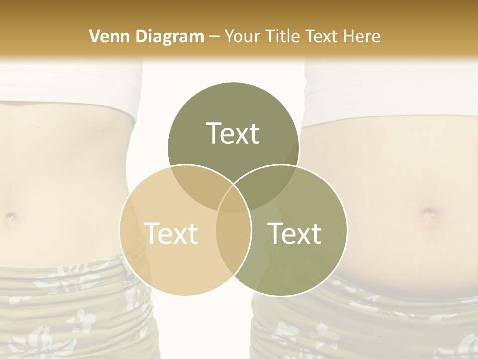 Stomach Thick Losing PowerPoint Template